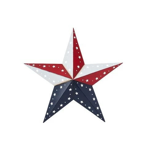 Metal Americana Star Wall Art - Image 3