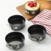 Set Of 4 Nonstick 4" Springform Pans