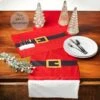 Santa Suit Table Runner Or Placemats