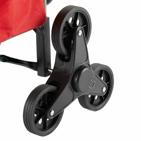 6-Wheel Shopping Cart With Seat - Image 4