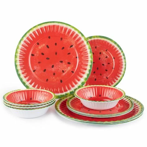 Watermelon Melamine Dinnerware - Image 2