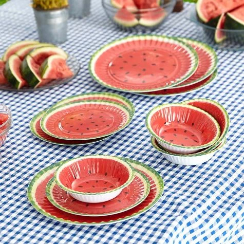 Watermelon Melamine Dinnerware - Image 3