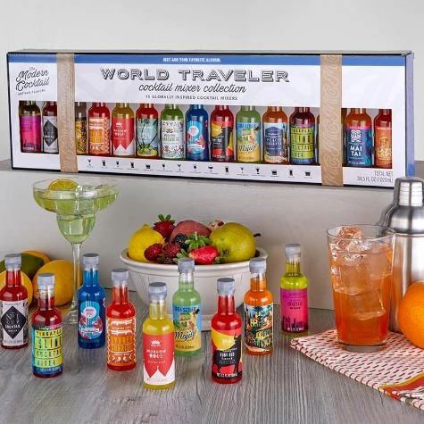 15-Pc. World Traveler Cocktail Mixers